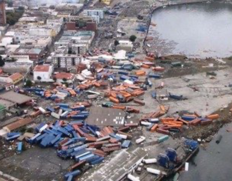 チリ地震・津波(平成22年)の画像