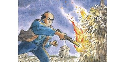稲むらの火(資料提供:内閣府防災担当)