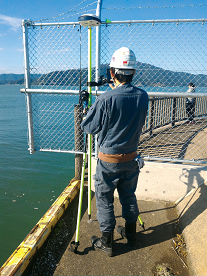 img1:A tool to measure quaywall deformation using RTK-GNSS and trial measurement at Tsuruga Port