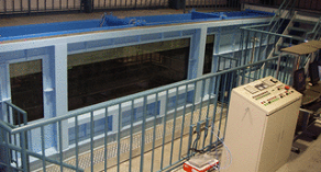 img of Coastal Bottom boundary Eco-hydro Dynamics experiment flume (CBED-flume)