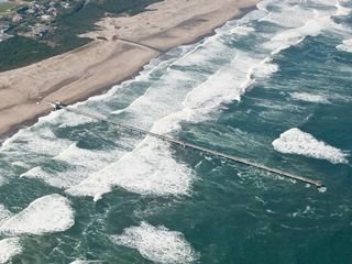 写真-2　波崎観測桟橋の画像